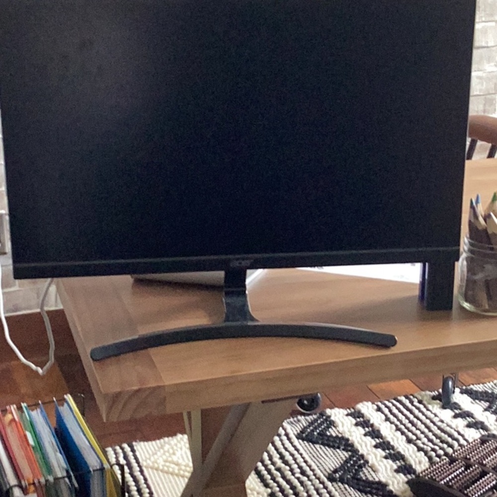 Black Office Monitor